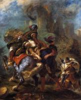 Delacroix, Eugene - The Abduction of Rebecca